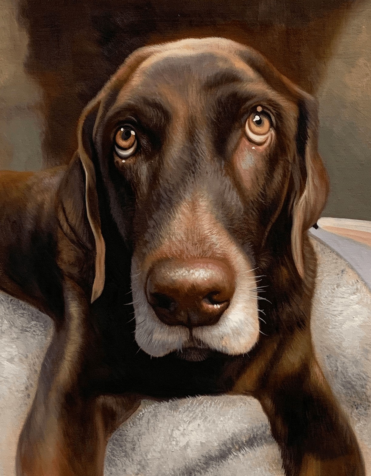 custom dog portrait 